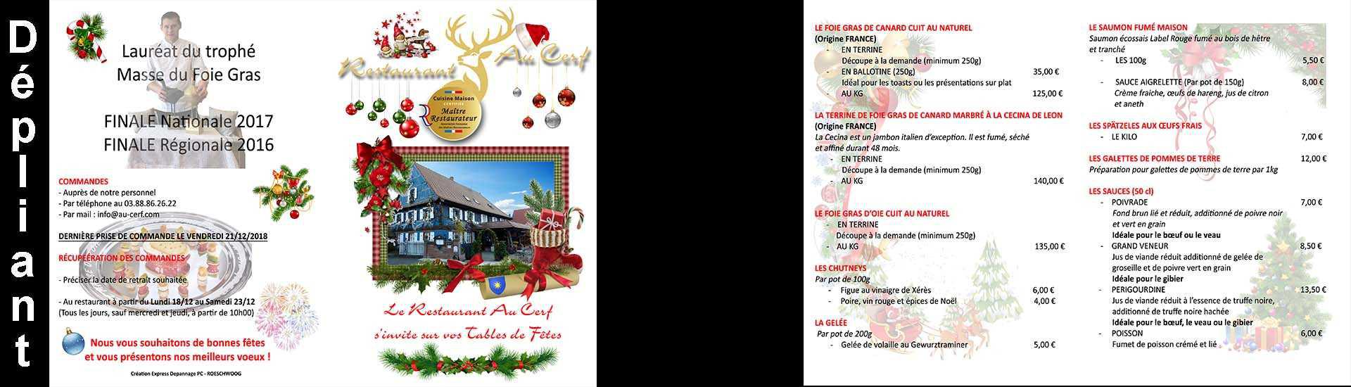 Création graphique dépliant