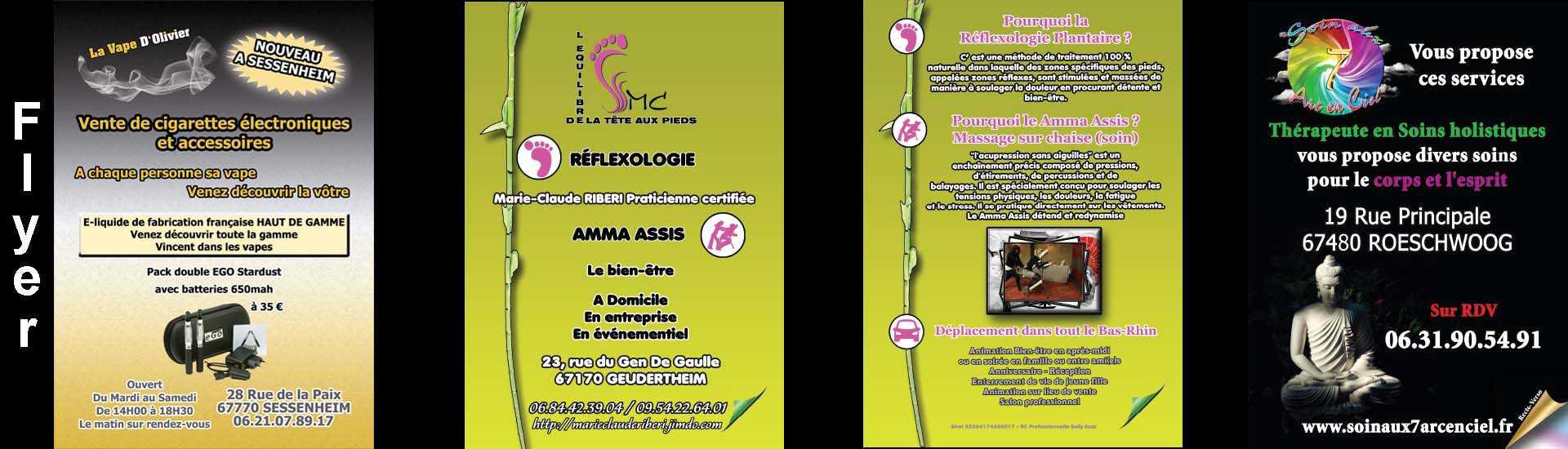 Création graphique Flyer