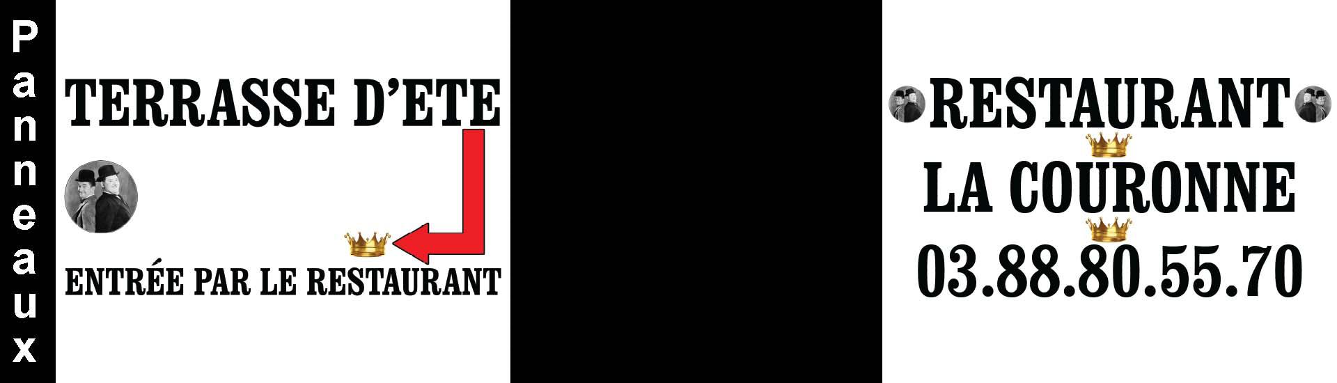 Création graphique panneaux