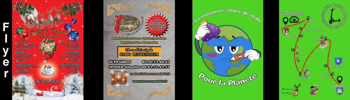 Création graphique Flyer