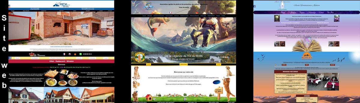 Création site web