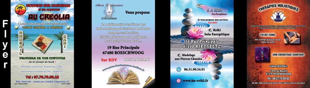 Création graphique Flyer