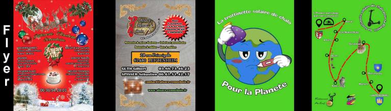 Création graphique Flyer