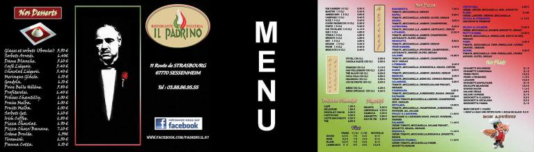 Création graphique menu