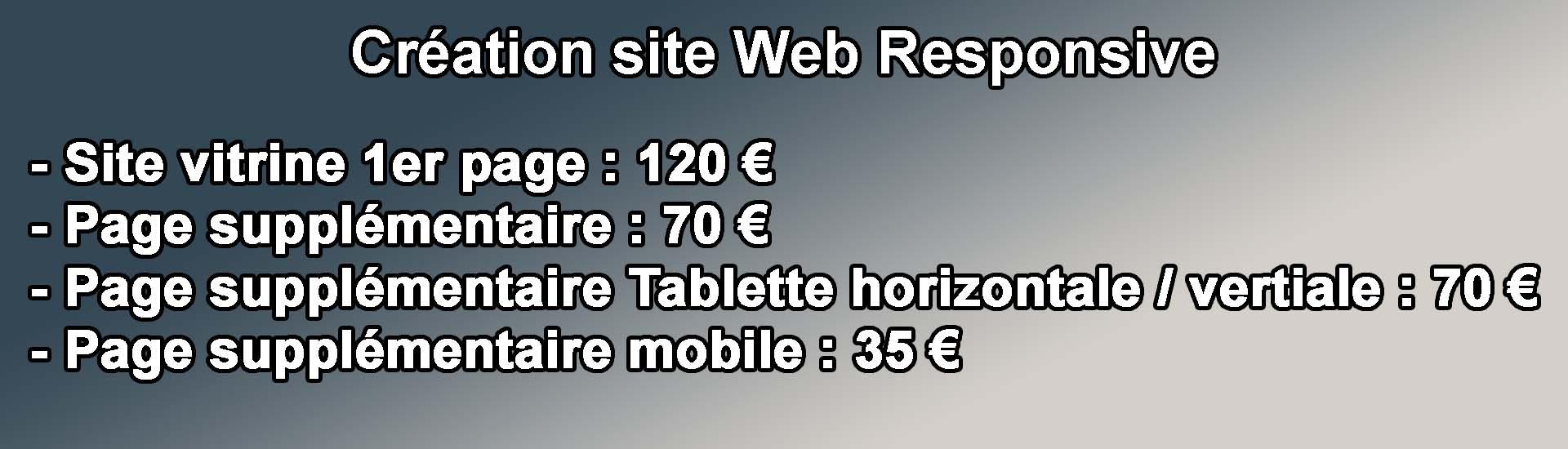 Création de site web