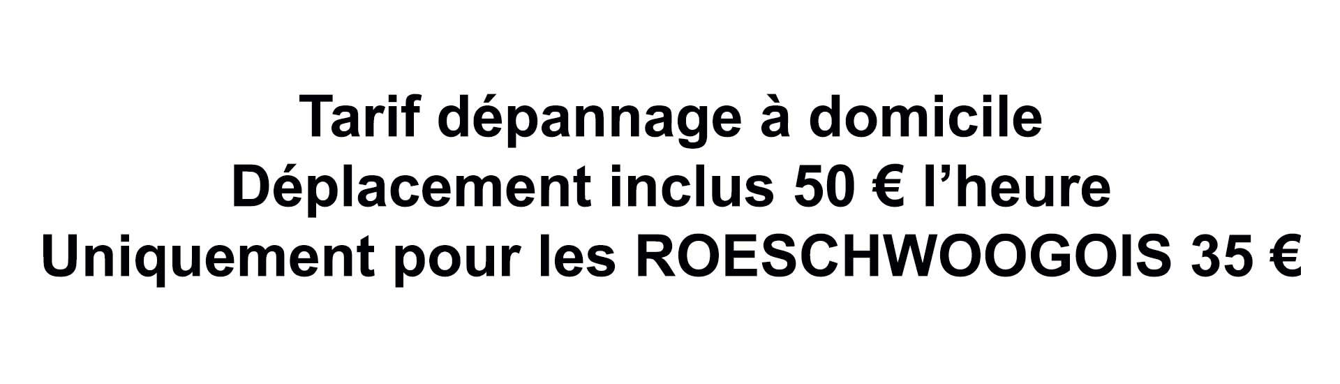 Déplacement à domicile