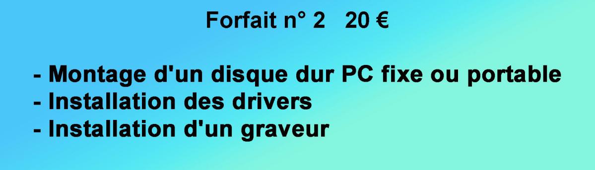 Montage installation