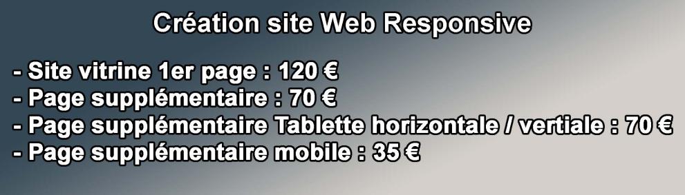 Création de site web