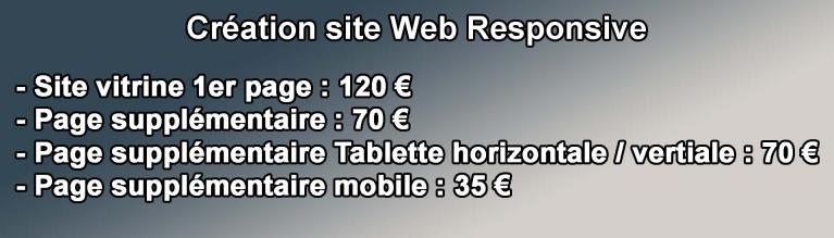 Création de site web