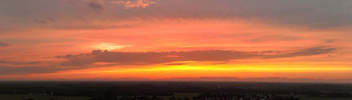 Soleil couchant côté Neuhaeusel