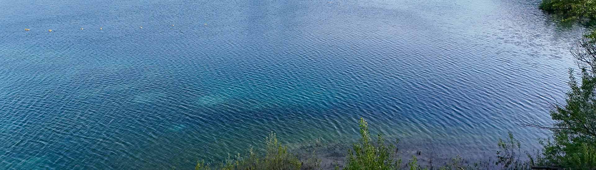 Vu sur de la gravièr de Leutenheime
