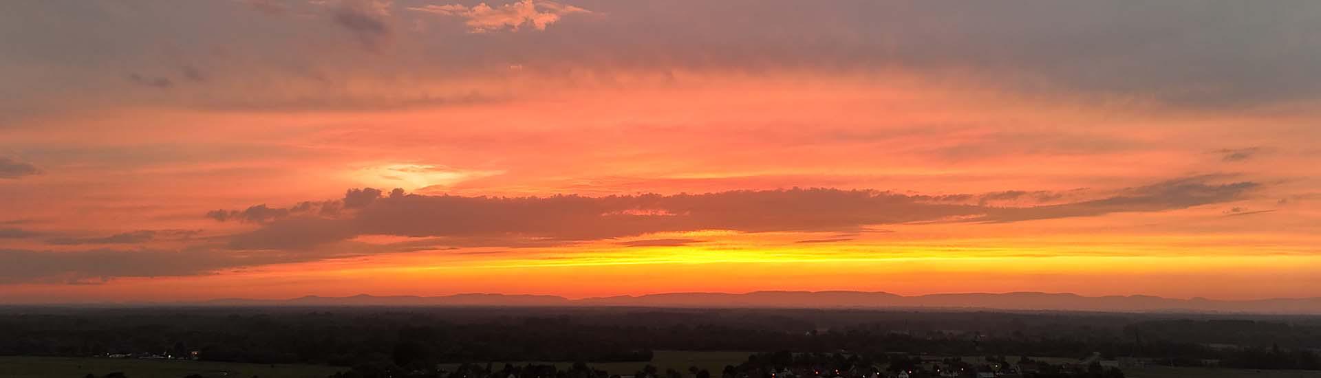 Soleil couchant côté Neuhaeusel